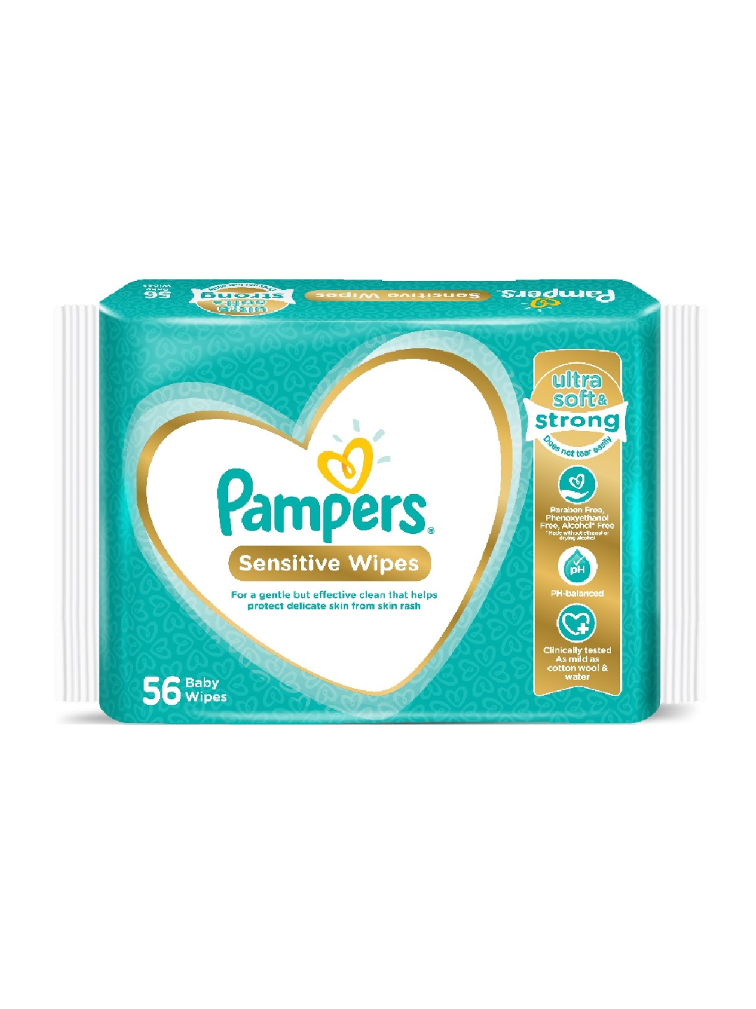 Pampers Sensitive Wipes (56 sheets) edamama